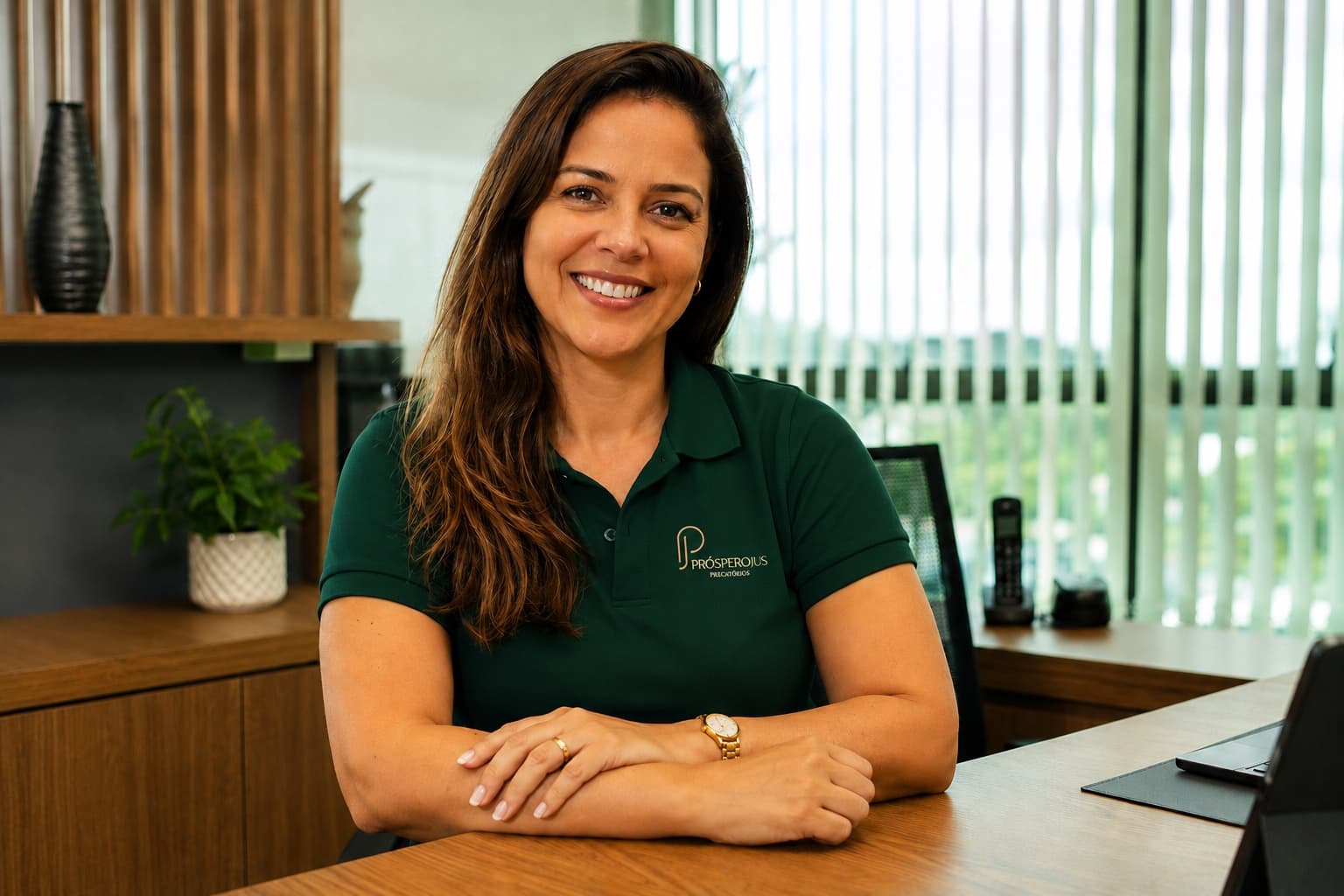 Consultora da ProsperoJus no escritório em São Luís/MA