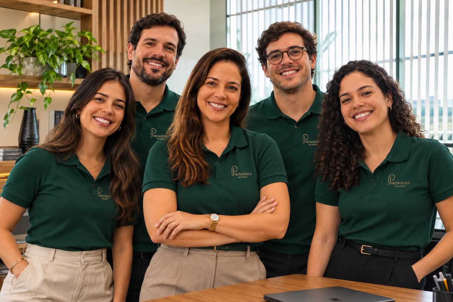 Equipe da ProsperoJus no escritório em São Luís/MA